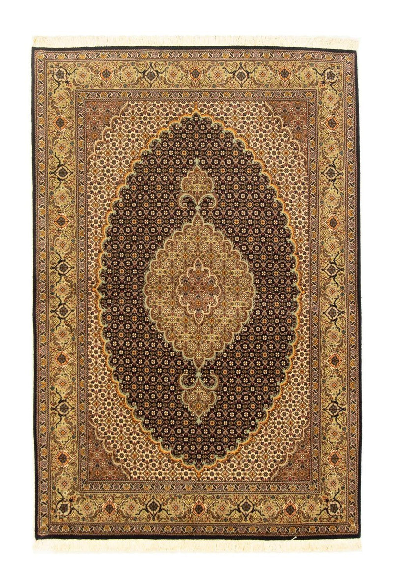 Persisk matta - Tabriz - Royal - 156 x 103 cm - svart