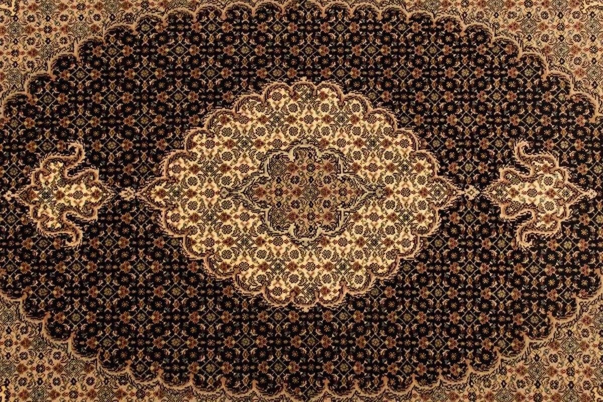 Persisk matta - Tabriz - Royal - 150 x 102 cm - mörkblå