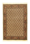 Tabriz - 50 Raj Mattan 99x150cm - Persisk matta - Rektangulär / Beige / 99 x 150 cm Rektangulär