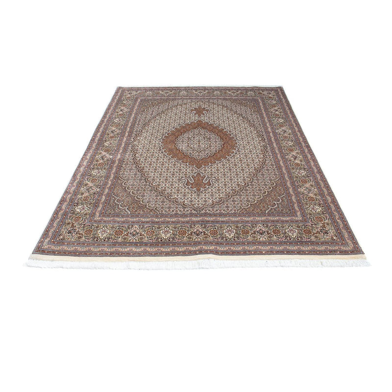 Persisk matta - Tabriz - 203 x 146 cm - ljusbrun