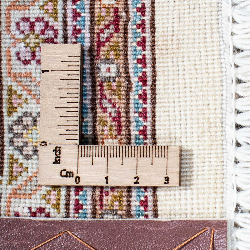 Persisk matta - Tabriz - 203 x 146 cm - ljusbrun