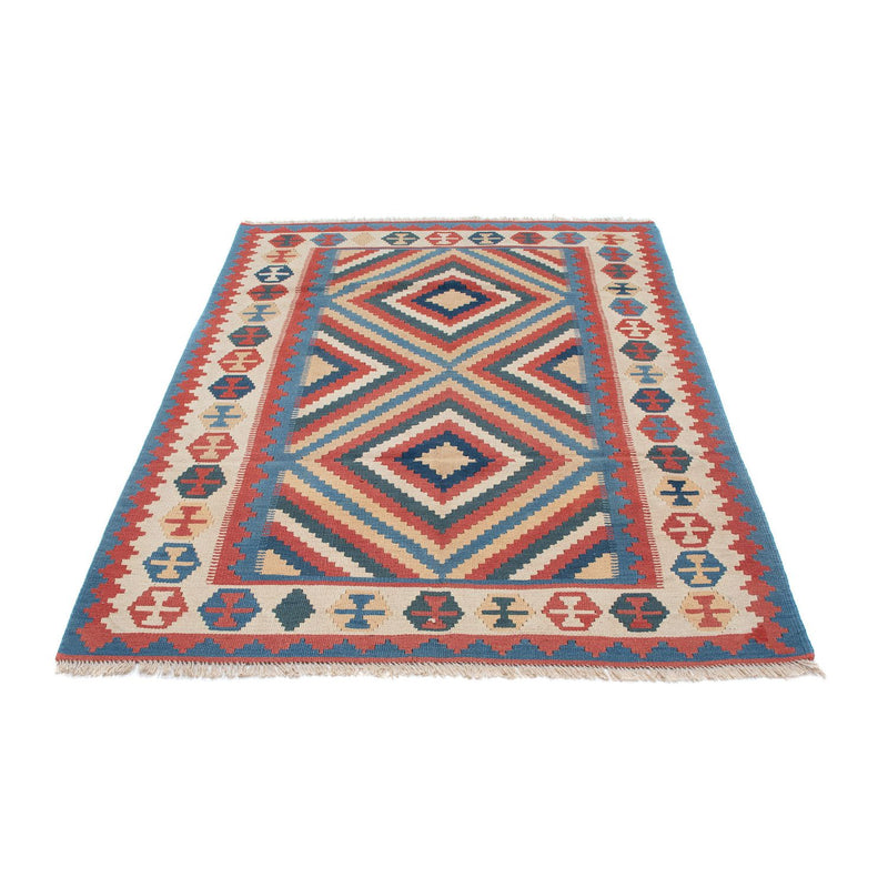 Kelim Carpet - orientalisk matta - 183 x 124 cm - blå