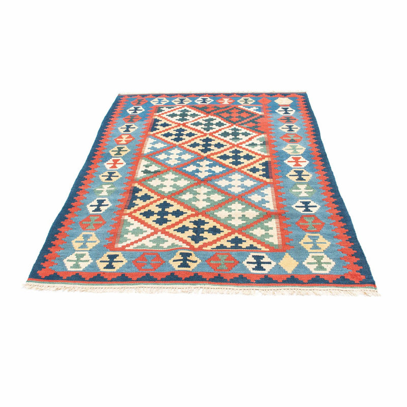Kelim Carpet - orientalisk matta - 175 x 124 cm - blå