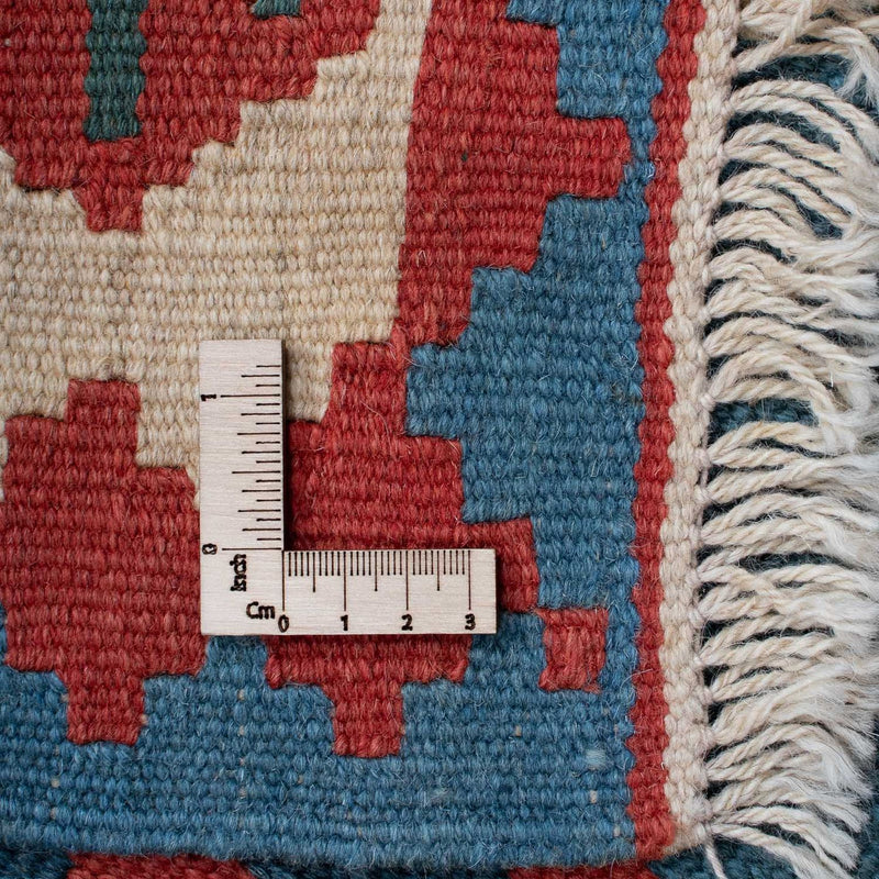 Kelim Carpet - orientalisk matta - 170 x 117 cm - blå