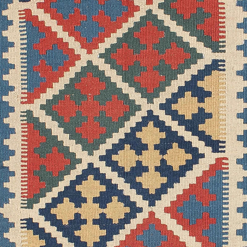 Kelim Carpet - orientalisk matta - 174 x 115 cm - blå