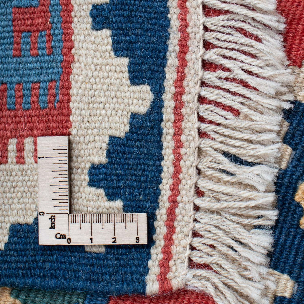 Kelim Carpet - orientalisk matta - 177 x 117 cm - blå