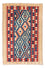 Kelim Carpet - orientalisk matta - 152 x 100 cm - blå