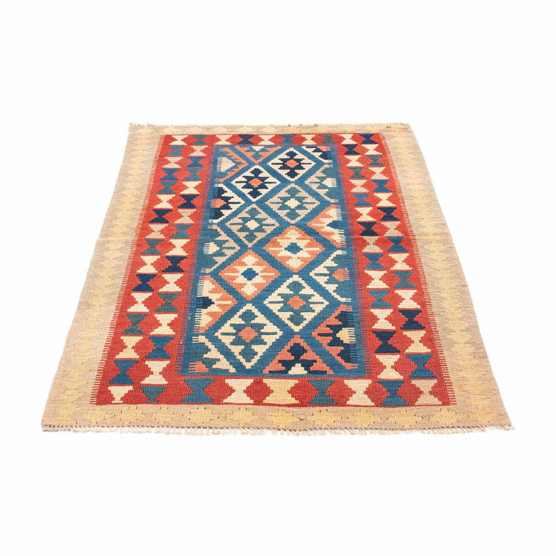 Kelim Carpet - orientalisk matta - 152 x 100 cm - blå