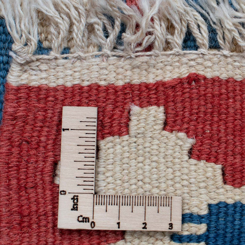 Kelim Carpet - orientalisk matta - 167 x 113 cm - blå