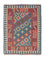 Kelim Carpet - orientalisk matta - 178 x 128 cm - blå