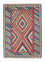 Kelim Carpet - orientalisk matta - 155 x 117 cm - blå