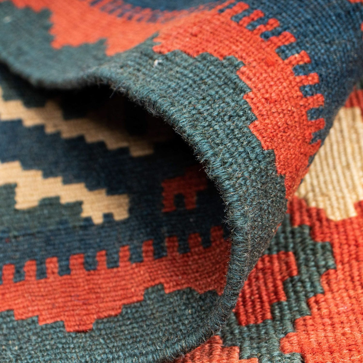 Kelim Carpet - orientalisk matta - 156 x 105 cm - rost