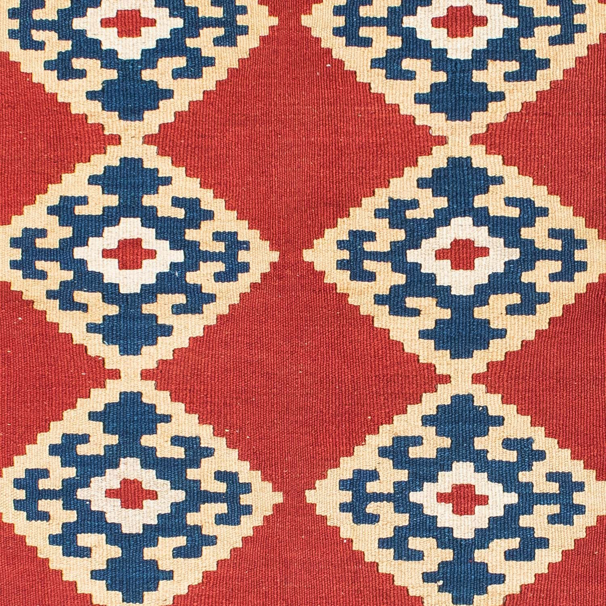 Kelim Carpet - orientalisk matta - 148 x 108 cm - röd