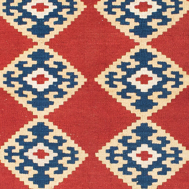 Kelim Carpet - orientalisk matta - 148 x 108 cm - röd