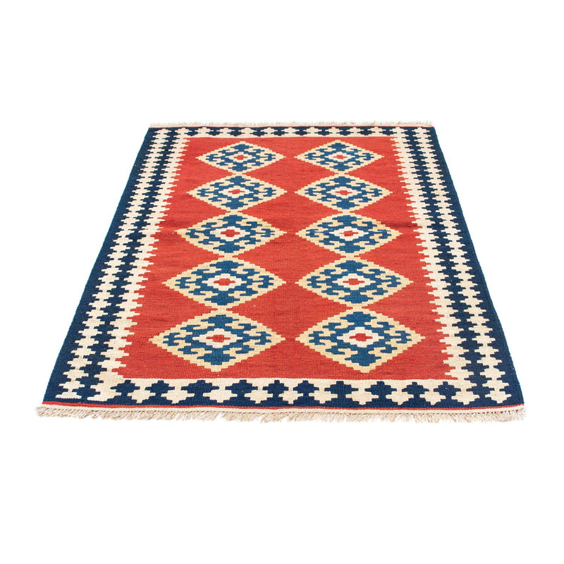 Kelim Carpet - orientalisk matta - 148 x 108 cm - röd