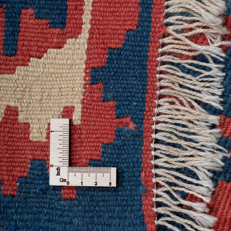 Kelim Carpet - orientalisk matta - 171 x 118 cm - blå