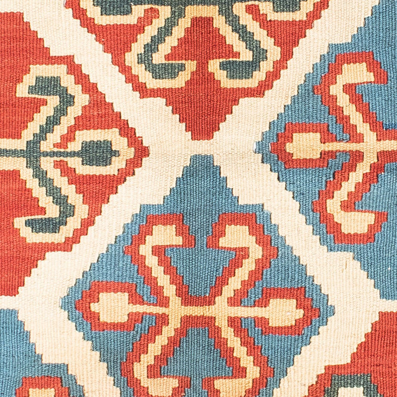 Kelim Carpet - orientalisk matta - 152 x 110 cm - röd