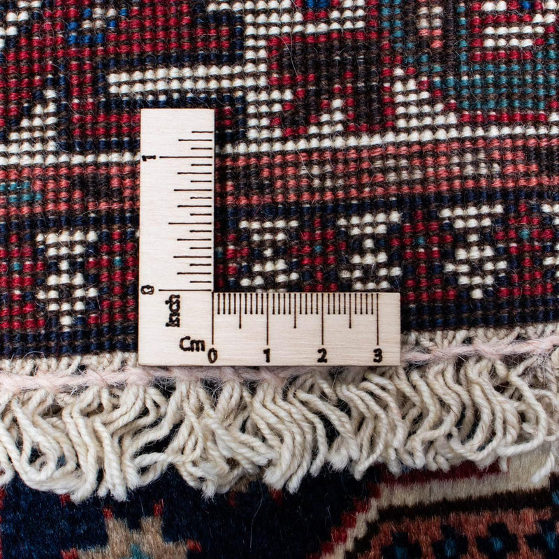 Runner Persisk matta - Nomadic - 373 x 80 cm - mörkröd