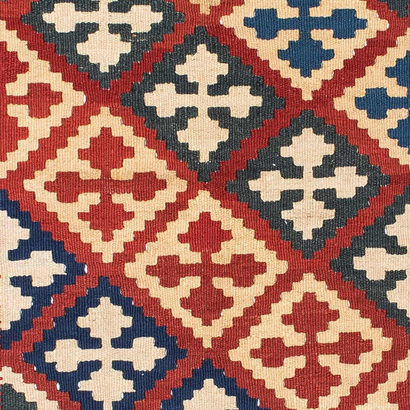 Kelim Carpet - orientalisk matta - 160 x 112 cm - röd