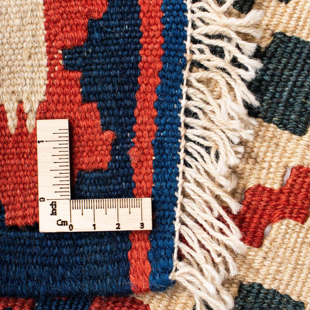 Kelim Carpet - orientalisk matta - 160 x 112 cm - röd