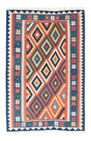 Kelim Carpet - orientalisk matta - 163 x 103 cm - rost