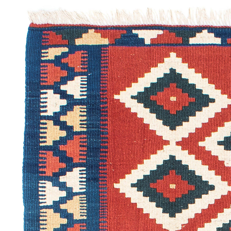 Kelim Carpet - orientalisk matta - 156 x 98 cm - röd