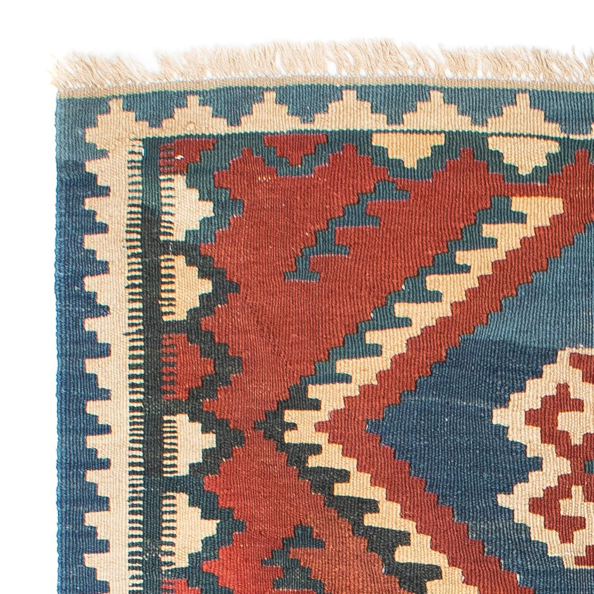 Kelim Carpet - orientalisk matta - 156 x 98 cm - rost