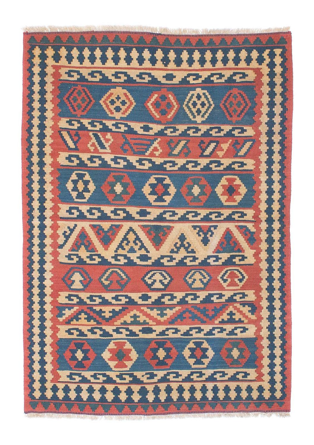 Kelim Carpet - orientalisk matta - 168 x 112 cm - flerfärgad