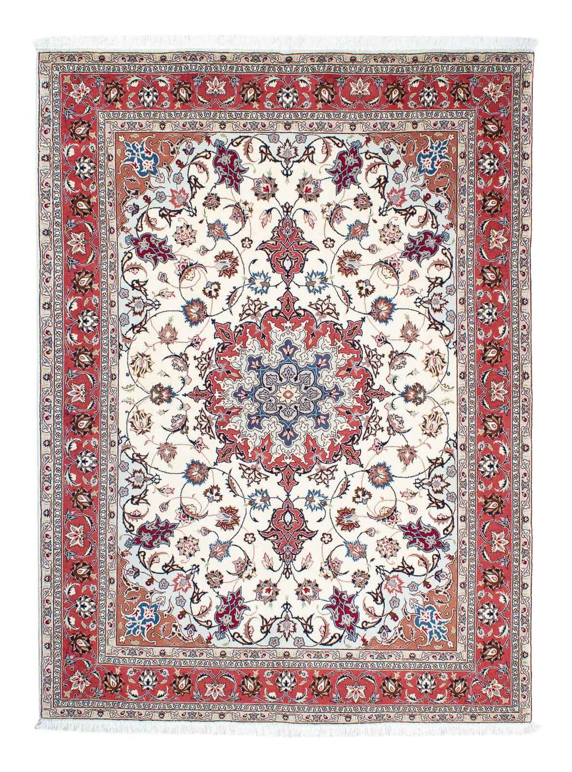 Persisk matta - Tabriz - Royal - 204 x 151 cm - beige