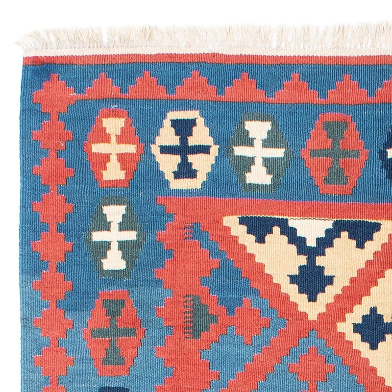 Kelim Carpet - orientalisk matta - 173 x 125 cm - röd