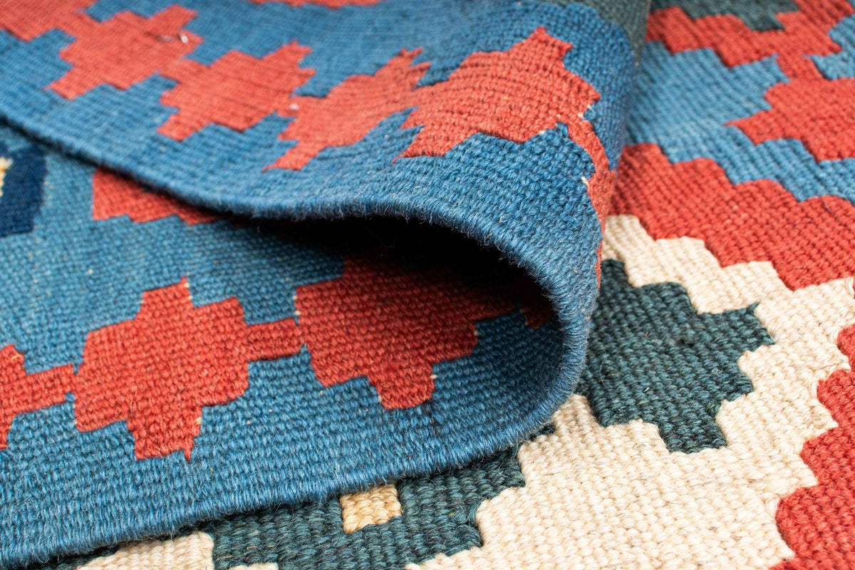 Kelim Carpet - orientalisk matta - 173 x 125 cm - röd