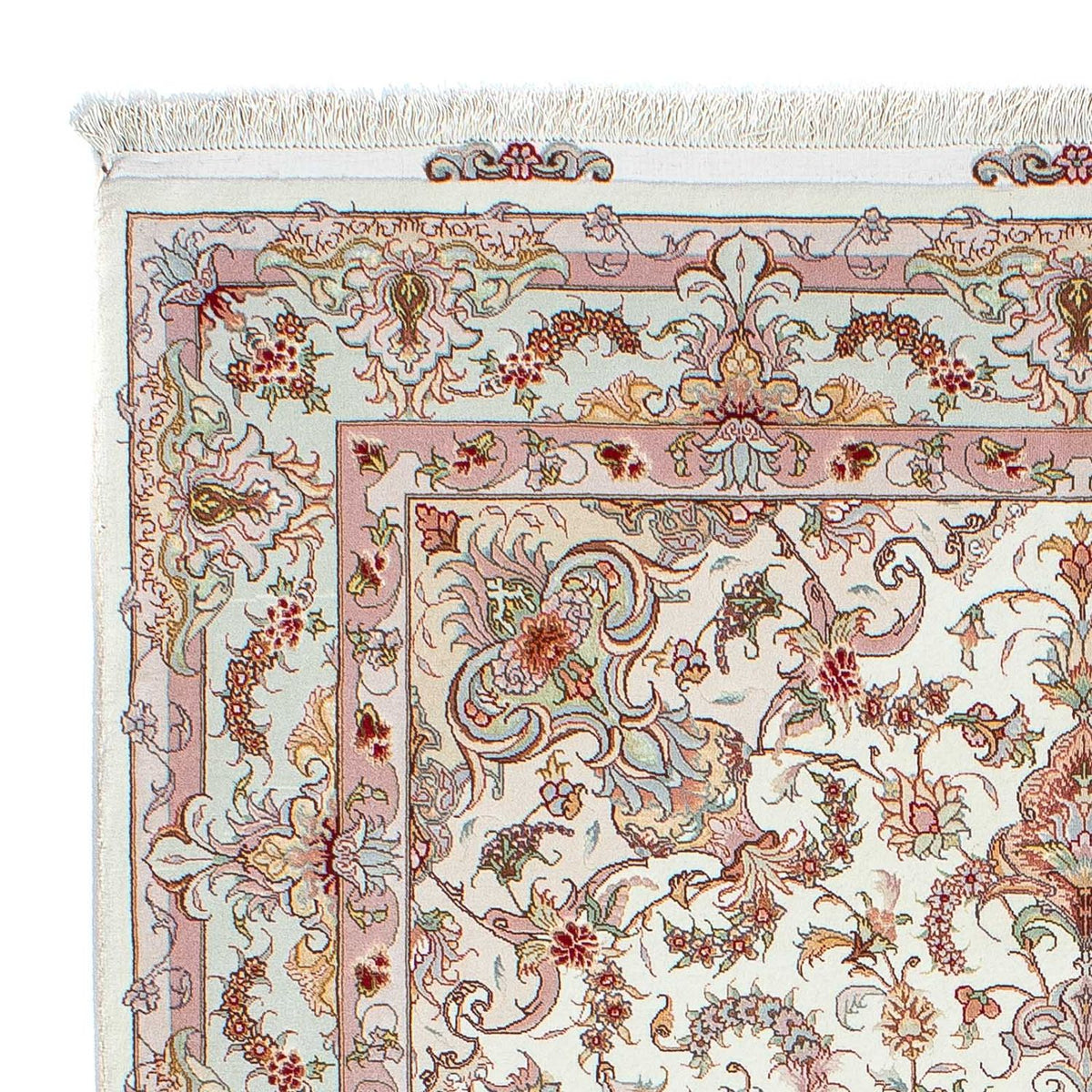 Persisk matta - Tabriz - Royal - 212 x 150 cm - beige