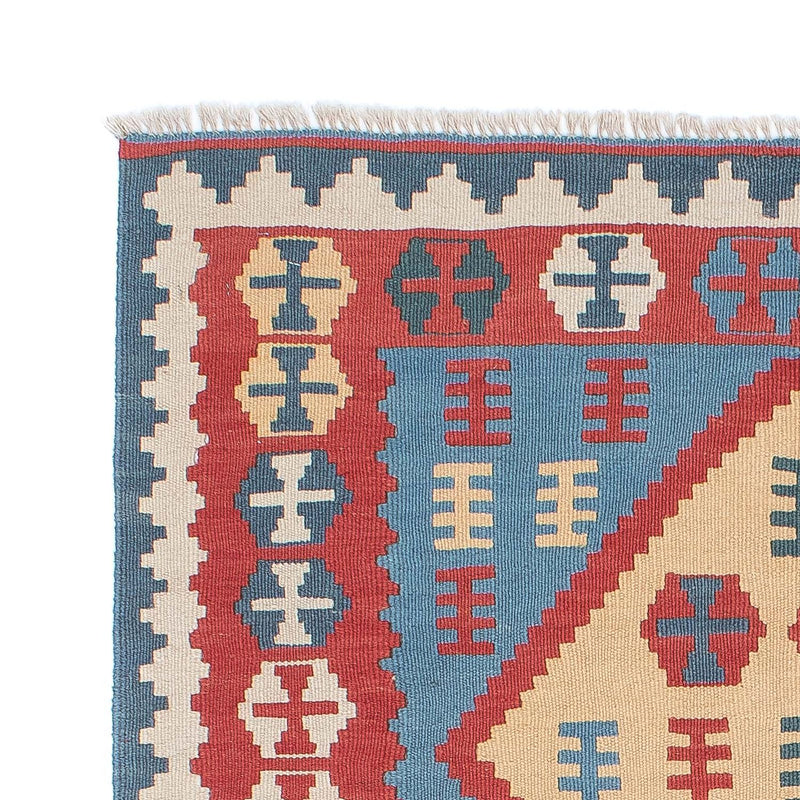 Kelim Carpet - orientalisk matta - 168 x 118 cm - flerfärgad