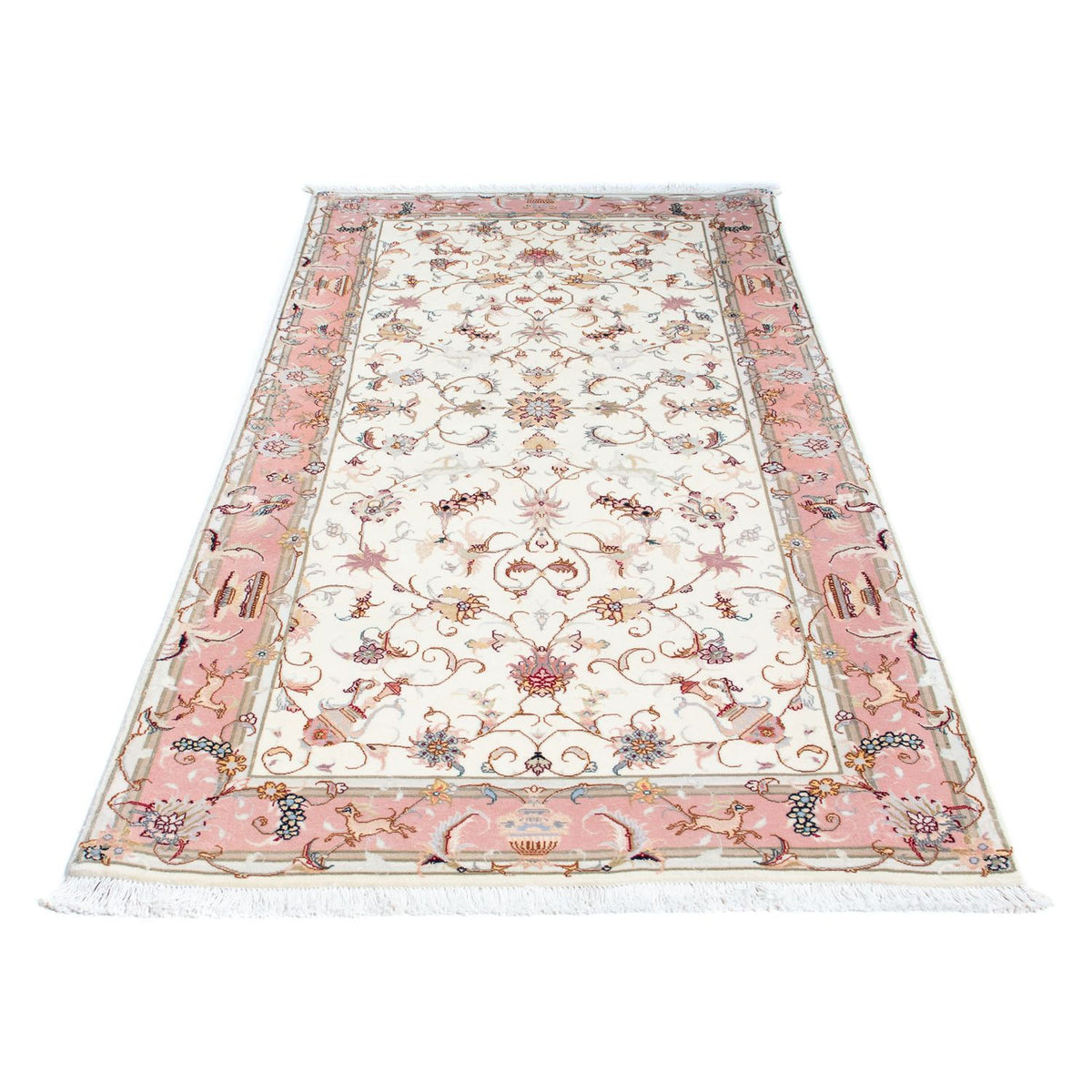 Runner Persisk matta - Tabriz - Royal - 202 x 100 cm - beige