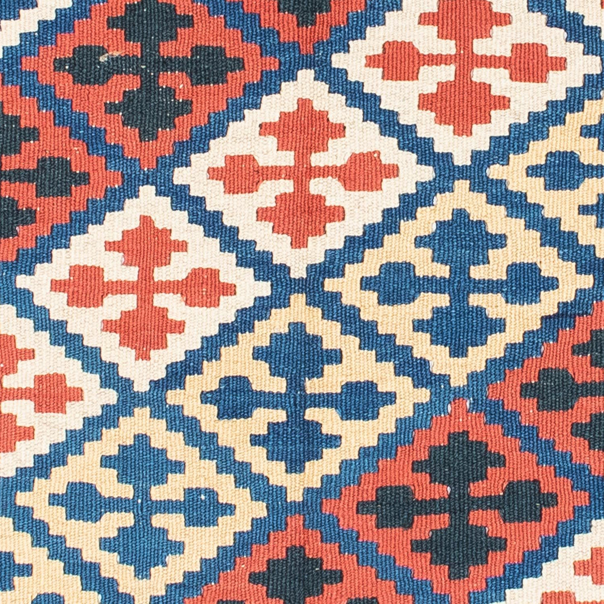 Kelim Carpet - orientalisk matta - 170 x 115 cm - blå