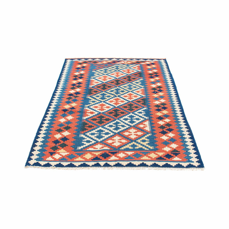 Kelim Carpet - orientalisk matta - 170 x 115 cm - blå
