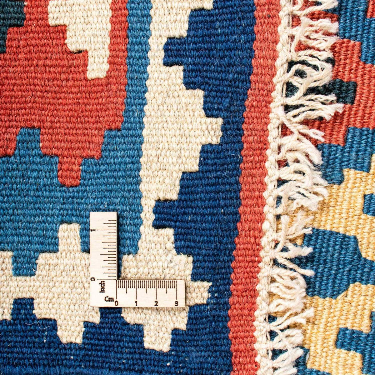 Kelim Carpet - orientalisk matta - 170 x 115 cm - blå