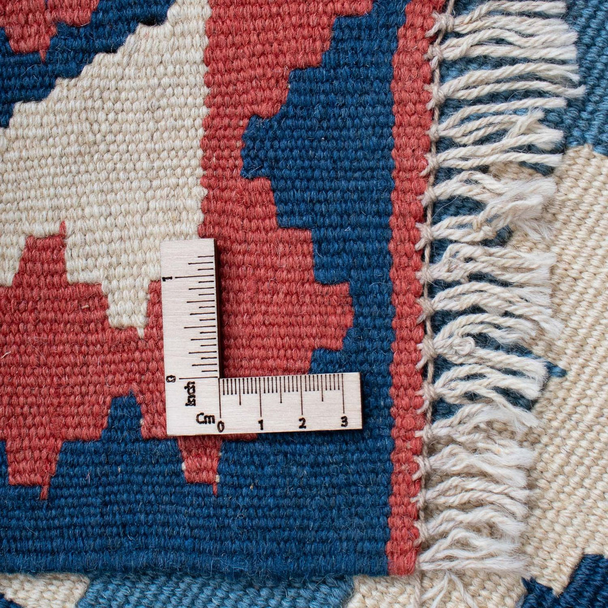 Kelim Carpet - orientalisk matta - 168 x 115 cm - blå