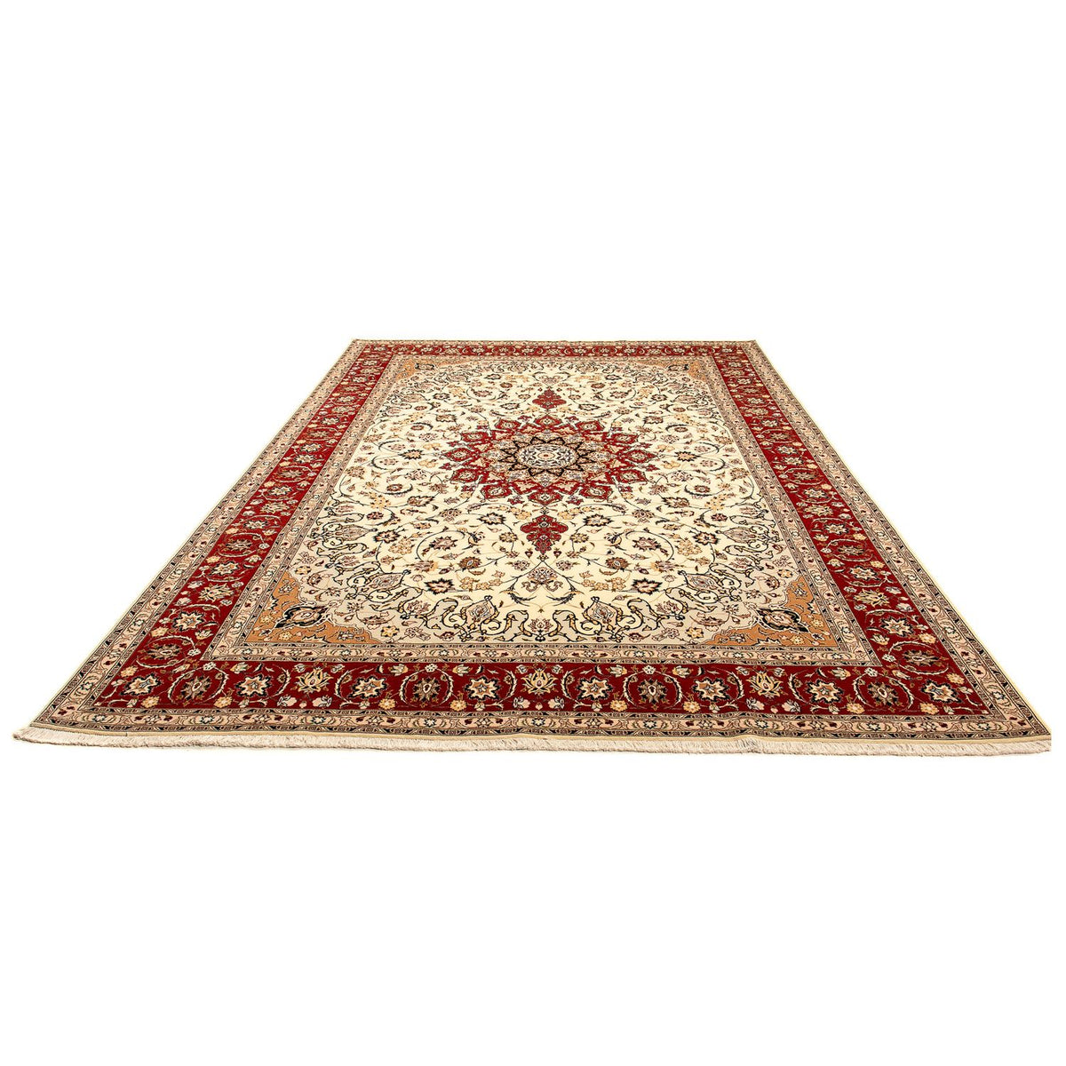 Persisk matta - Tabriz - Royal - 358 x 250 cm - beige