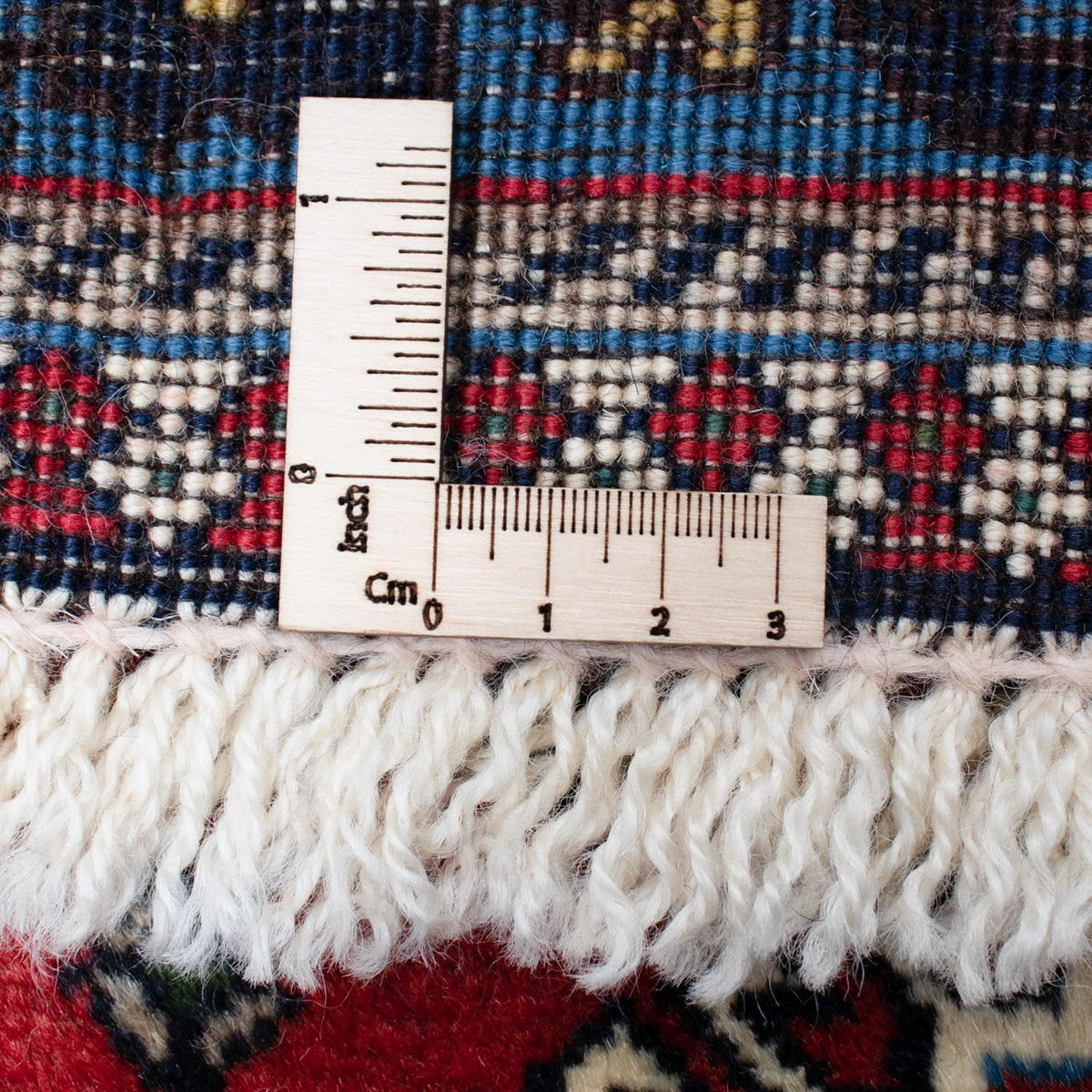 Runner Persisk matta - Nomadic - 196 x 87 cm - mörkröd