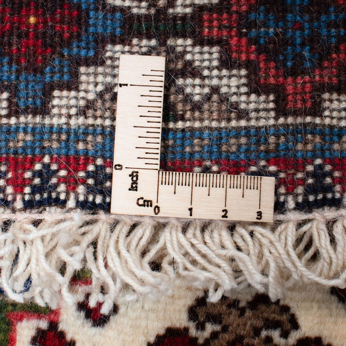 Runner Persisk matta - Nomadic - 194 x 83 cm - mörkröd