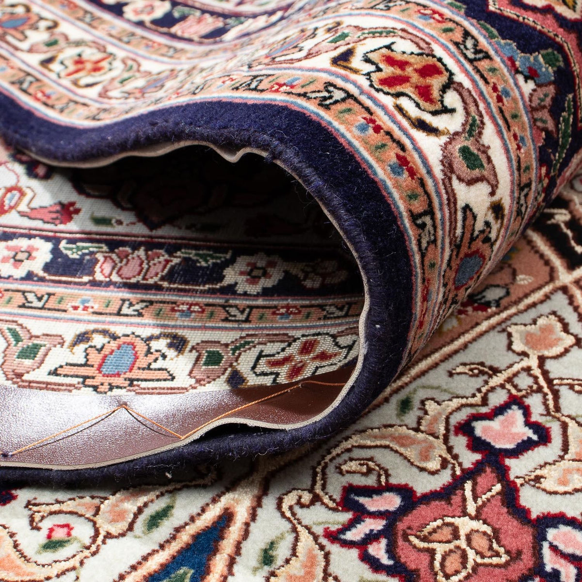 Persisk matta - Tabriz - Royal - 298 x 254 cm - flerfärgad