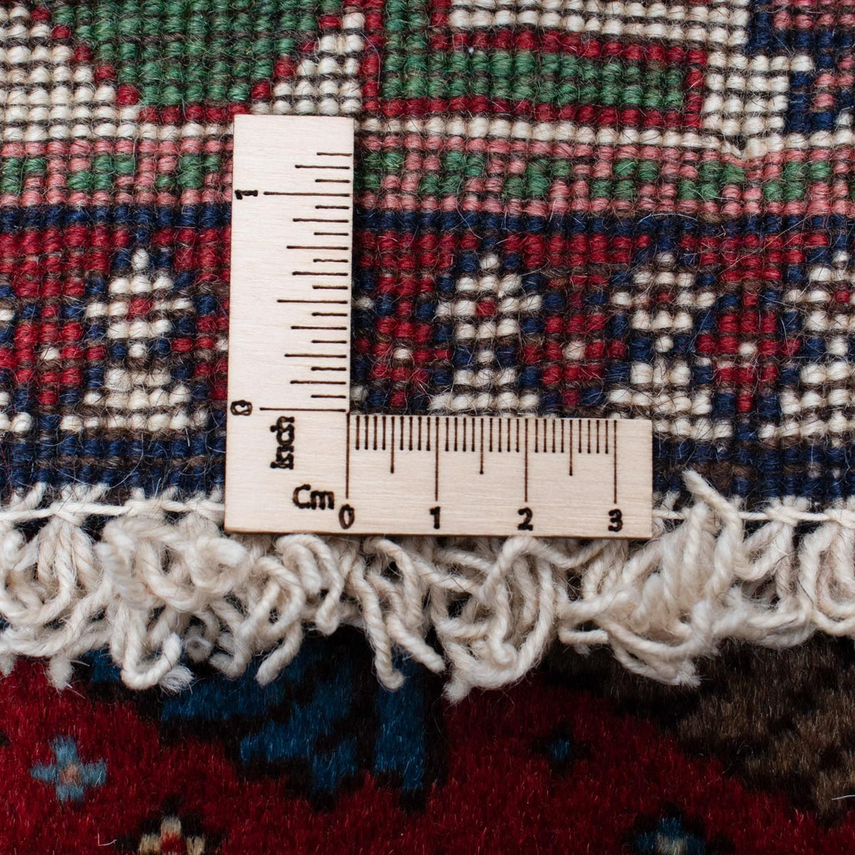 Runner Persisk matta - Nomadic - 197 x 80 cm - mörkröd