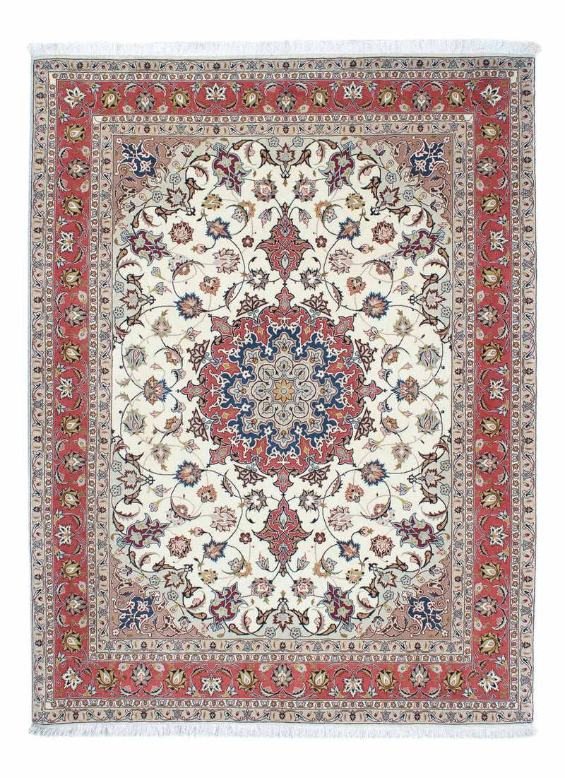 Persisk matta - Tabriz - Royal - 203 x 154 cm - beige