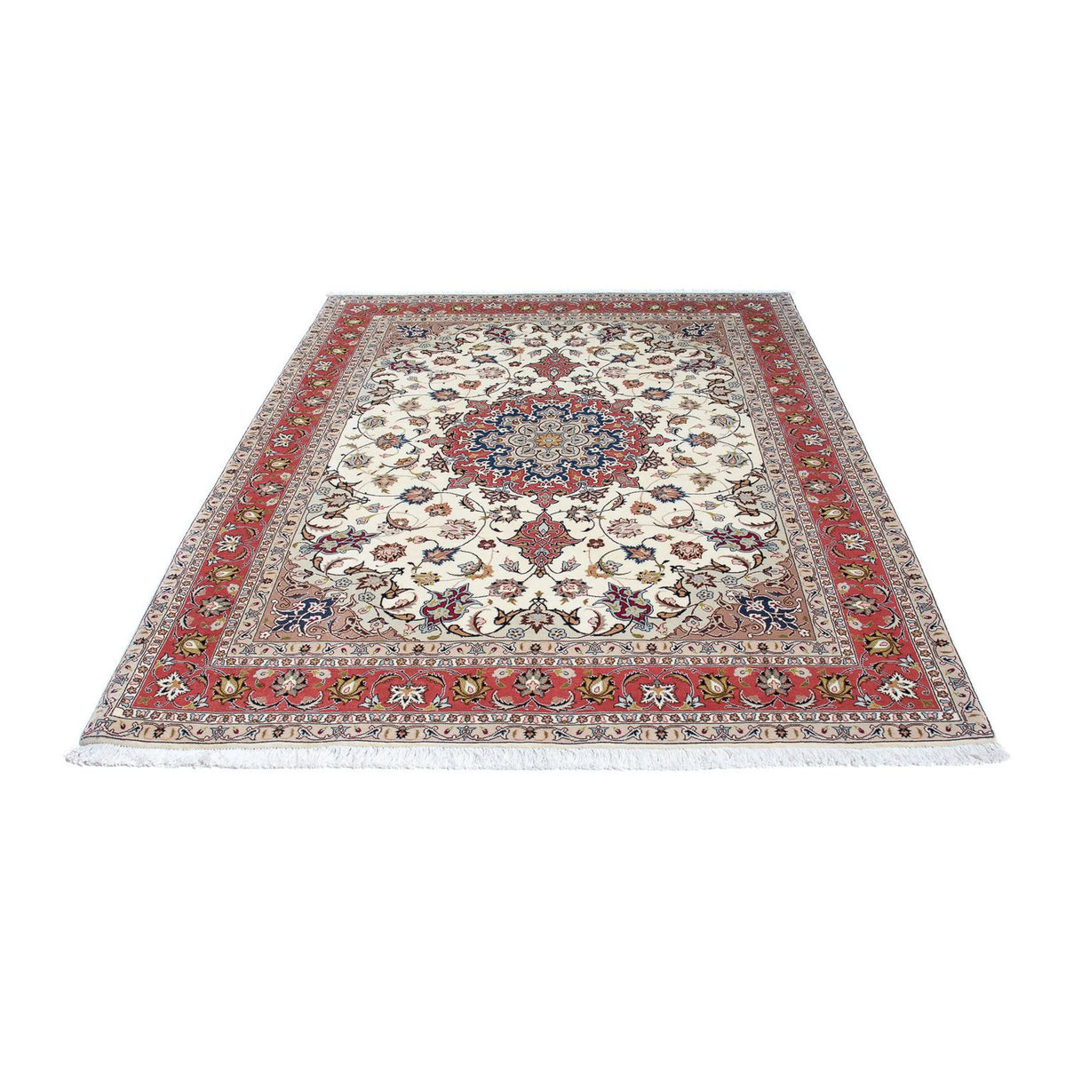 Persisk matta - Tabriz - Royal - 203 x 154 cm - beige
