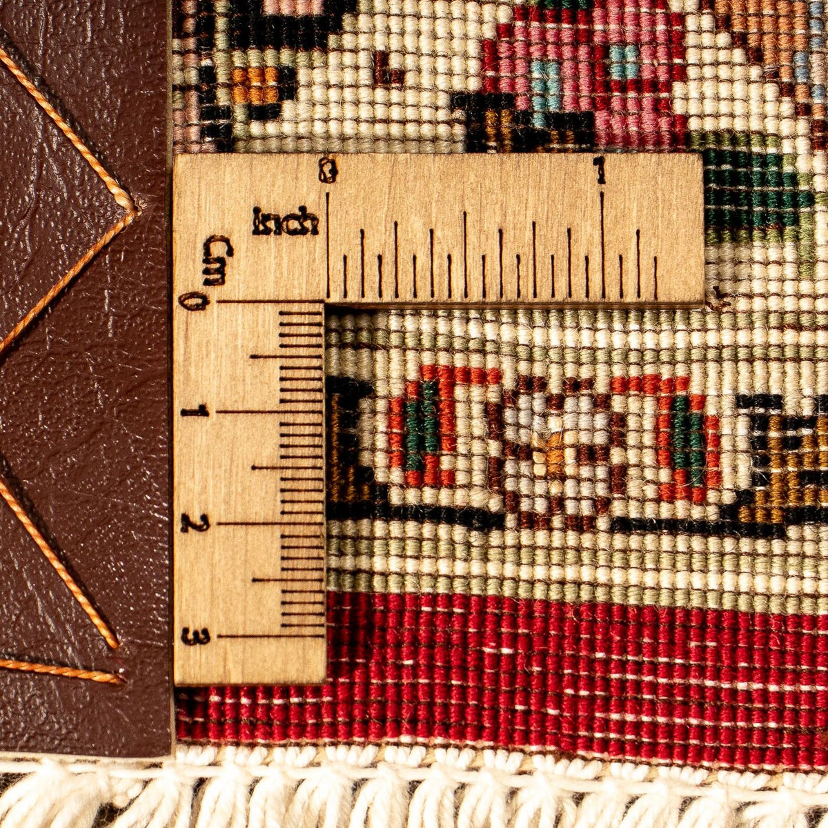 Persisk matta - Tabriz - Royal - 367 x 253 cm - mörkröd