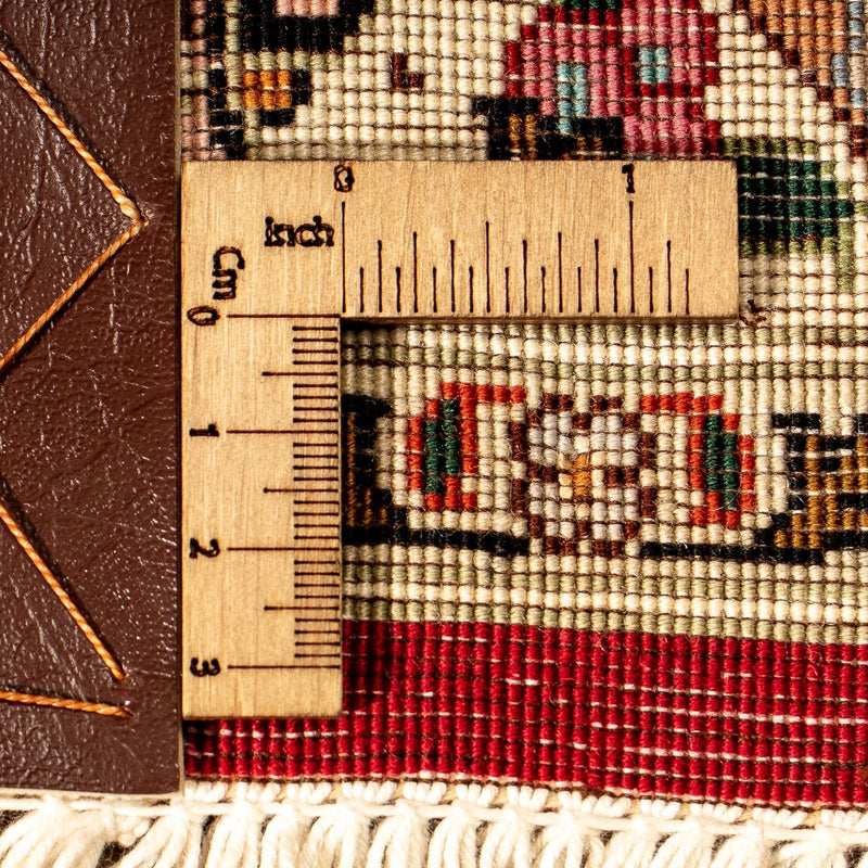 Persisk matta - Tabriz - Royal - 367 x 253 cm - mörkröd