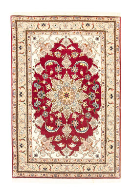 Persisk matta - Tabriz - Royal - 147 x 100 cm - röd
