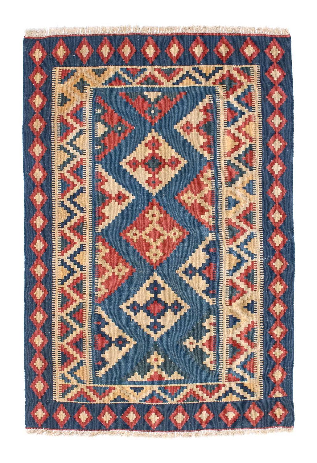 Kelim Carpet - orientalisk matta - 152 x 106 cm - flerfärgad