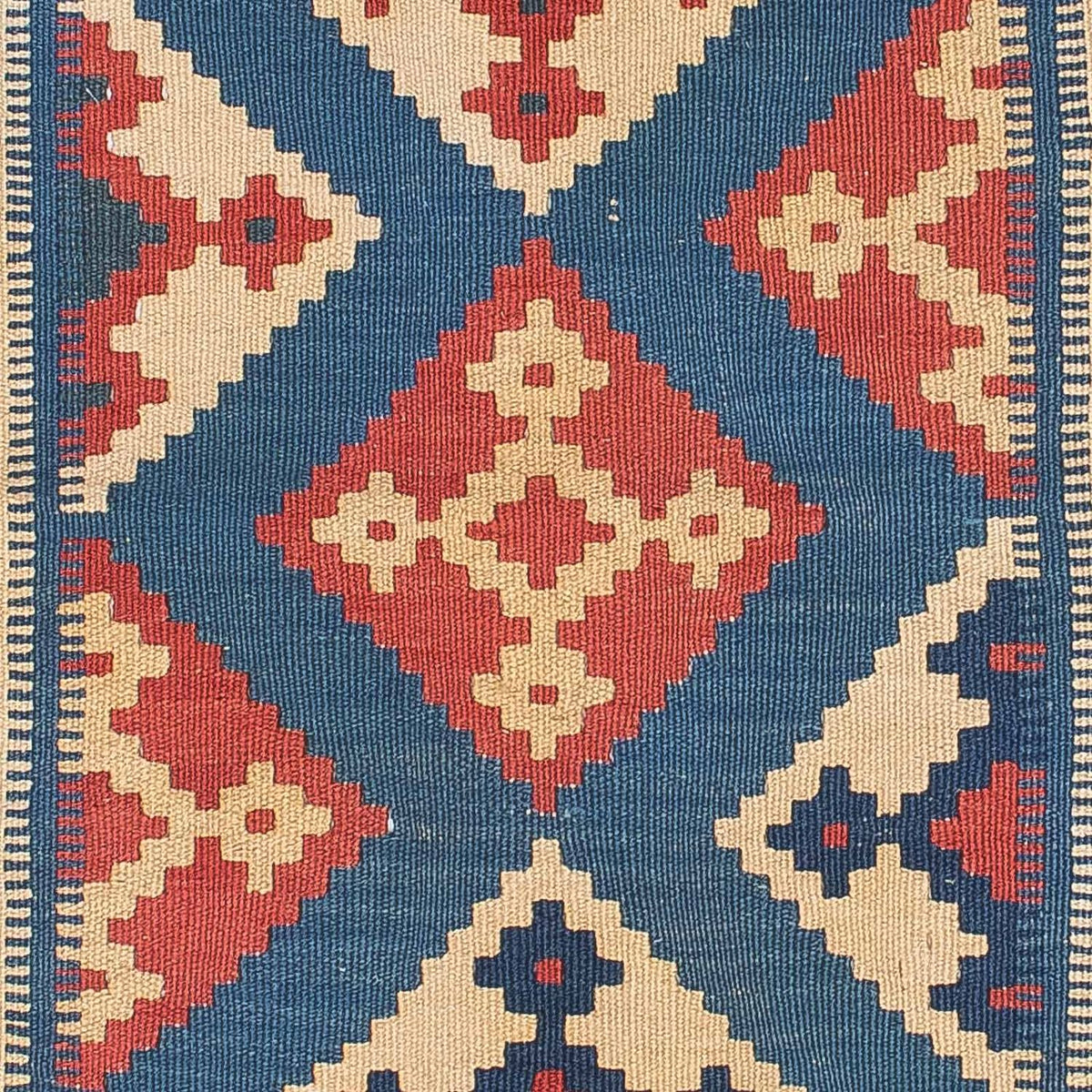Kelim Carpet - orientalisk matta - 152 x 106 cm - flerfärgad